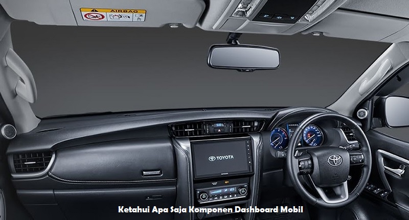 Komponen Dashboard Mobil